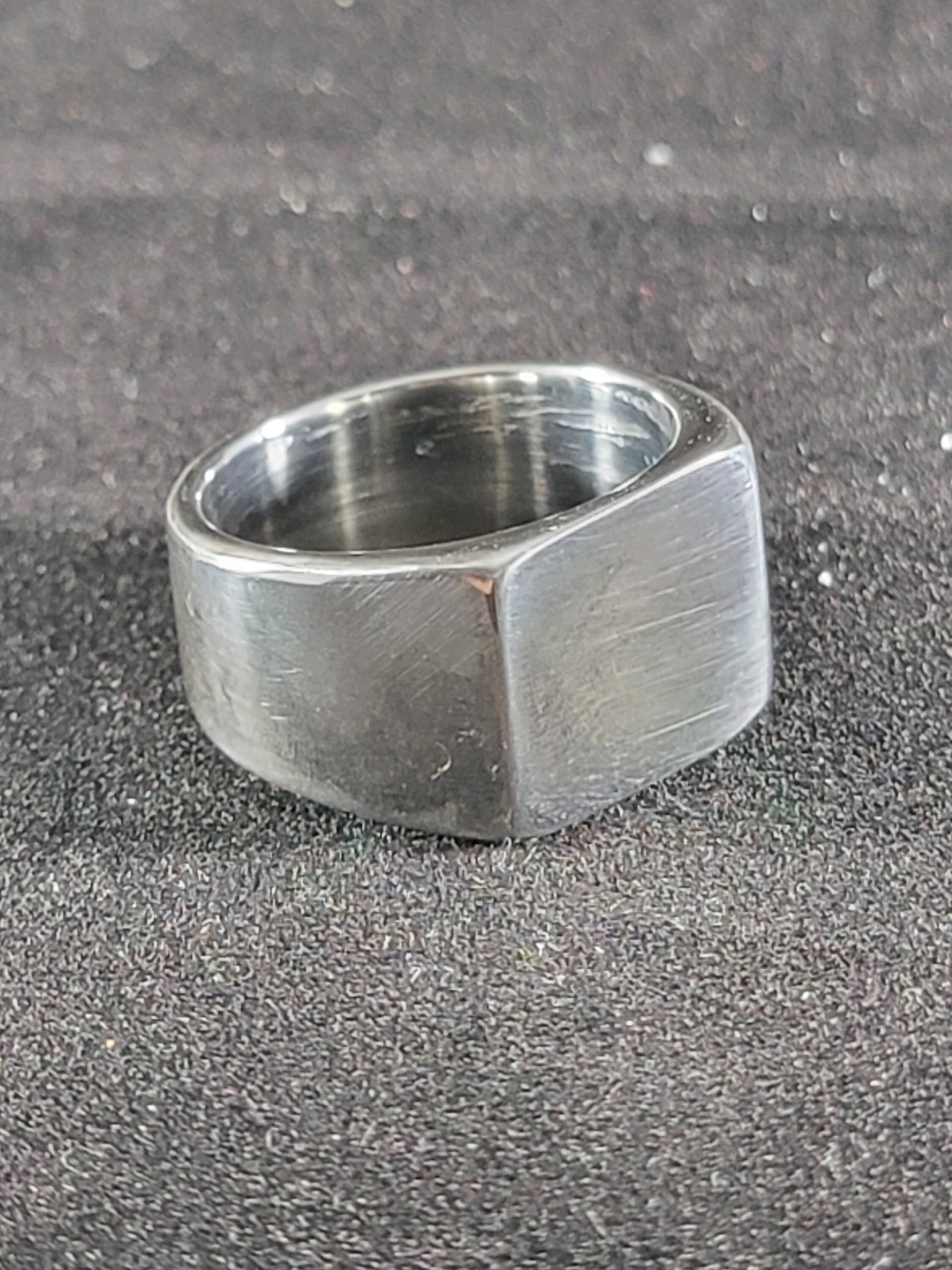 Edelstahl Siegelring Edelstahl Siegelring von FreedomringsByKarl