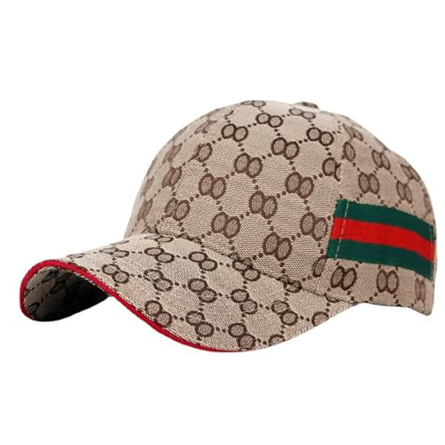 Baseball-Mütze Mode Trend Baseball-Mütze Baumwolle-Mütze für Männer und Frauen Khaki in Einer Größe (einstellbar) von Freefire