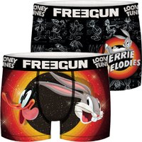 Freegun Looney Tunes Herren Boxershorts Bugs Bunny Daffy Duck 2er Pack von Freegun