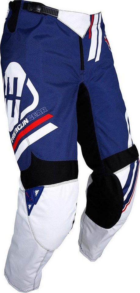 Freegun Motorradhose Devo College Crosshose belüftet abriebfest von Freegun