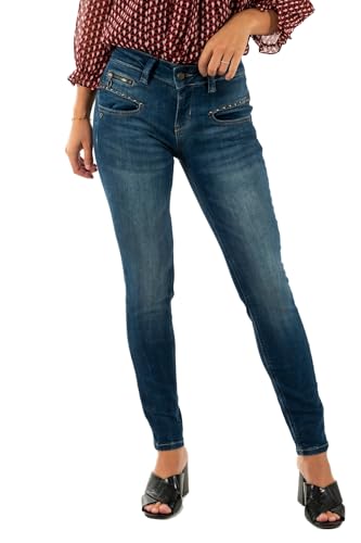 Freeman T. Porter Alexa Cropped Super Stretch Denim Fever Größe L von Freeman T. Porter