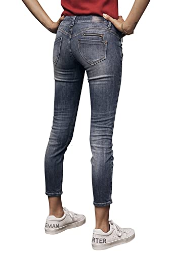 Freeman T. Porter Alexa Cropped Super Stretch Denim Pacific Größe M von Freeman T. Porter