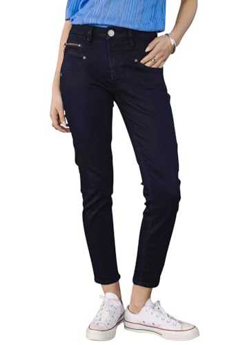 Freeman T. Porter Alexa High Waist Cropped Super Stretch Denim Flora Größe XL von Freeman T. Porter