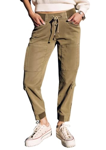 Freeman T. Porter Cargo Pant deep Lichen Green Größe 26 von Freeman T. Porter