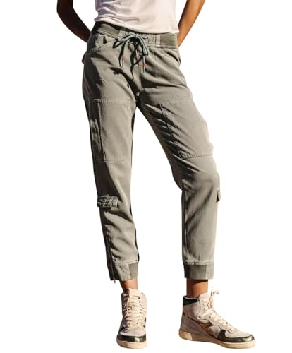 Freeman T. Porter Damen Cargo Pant Celine Jazz Lily pad Größe 27 von Freeman T. Porter