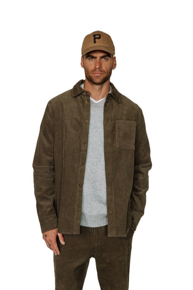Freeman T. Porter Langarmhemd Paolo Corduroy - Cordhemd - Hemd - Overshirt von Freeman T. Porter