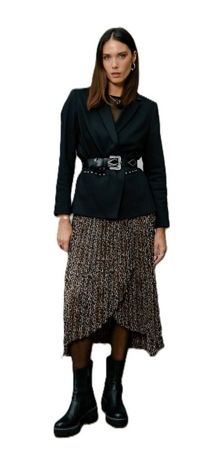 Freeman T. Porter Midirock Josepha Soft Leo - Plissierter Rock von Freeman T. Porter