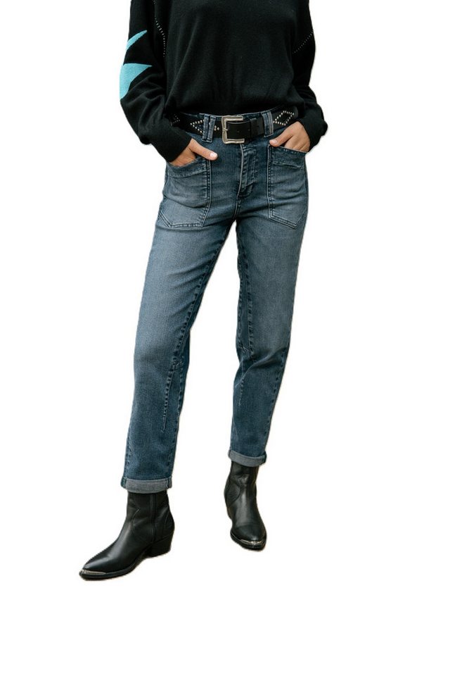 Freeman T. Porter Regular-fit-Jeans Edita SDM - High-Waist-Jeans von Freeman T. Porter