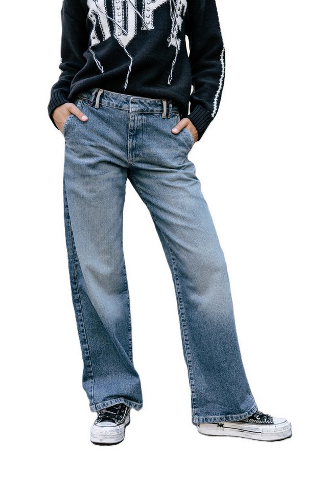Freeman T. Porter Relax-fit-Jeans Nickie SDM - Weite Hose - Relaxed Fit Jeans von Freeman T. Porter