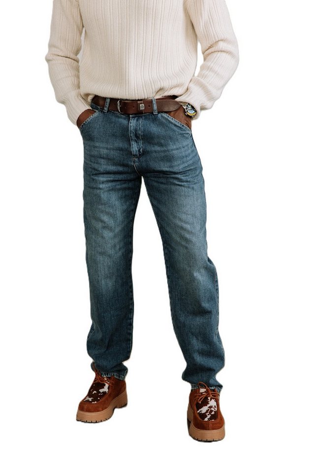 Freeman T. Porter Relax-fit-Jeans Tiago Denim - Cropped-Jeans von Freeman T. Porter