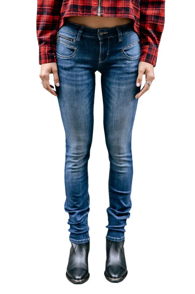 Freeman T. Porter Slim-fit-Jeans Alexa slim Super stretch Denim Fever 4-Pocket Style mit Stretch von Freeman T. Porter