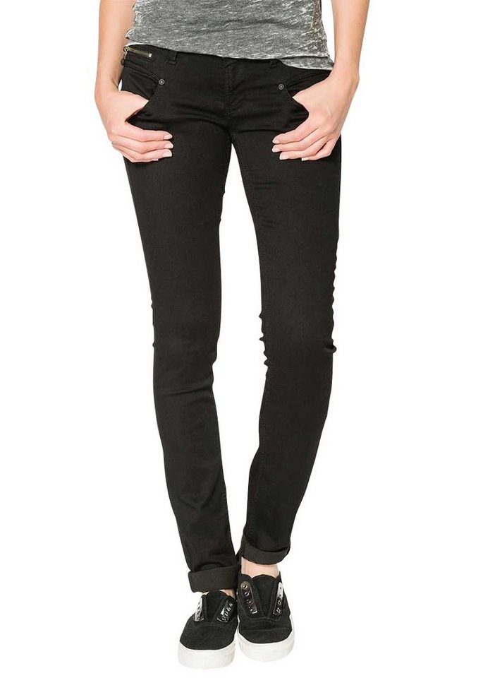 Freeman T. Porter Slim-fit-Jeans Freeman T. Porter Alexa Super Stretch black von Freeman T. Porter