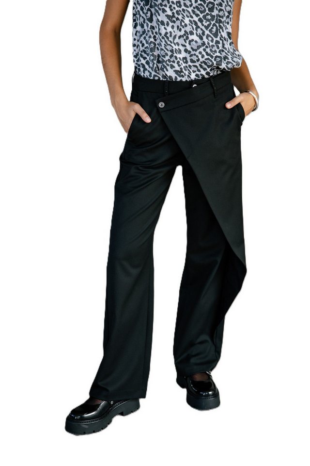 Freeman T. Porter Stoffhose Cassie Evenos - Wickelhose - Jeans - City-Hose mit weitem Fit von Freeman T. Porter