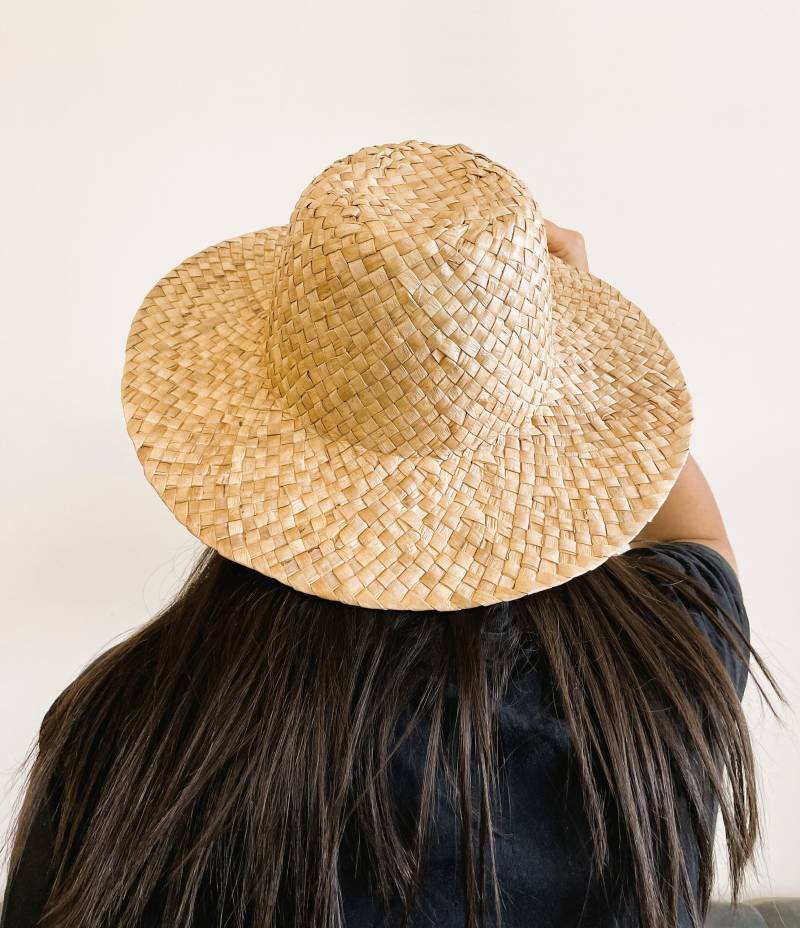 Wasserhyazinthe Handgewebter Hut - 100% Natürlich Und Handgefertigt Unisex von FreesiaStores