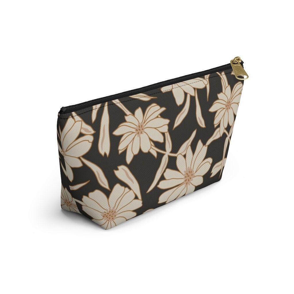 Jungle Pattern - Pouch | Carry All Purse Pencil Case Jungle Magic Collection Leaves Elegant Style Jungle Pattern - Pouch | Carry All Purse Pencil Case Jungle Magic Collection Leaves Elegant Style von Freestylebox