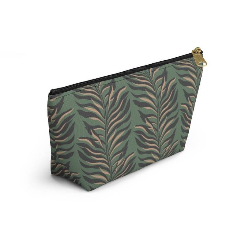 Jungle Pattern - Pouch | Carry All Purse Pencil Case Jungle Magic Collection Leaves Elegant Style von Freestylebox