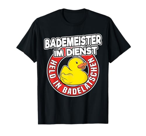 Rettungsschwimmer Badeaufsicht Lustig Männer Bademeister T-Shirt Rettungsschwimmer Badeaufsicht Lustig Männer Bademeister T-Shirt von Freibad Schwimmbad Schwimmen Schwimmer Geschenke
