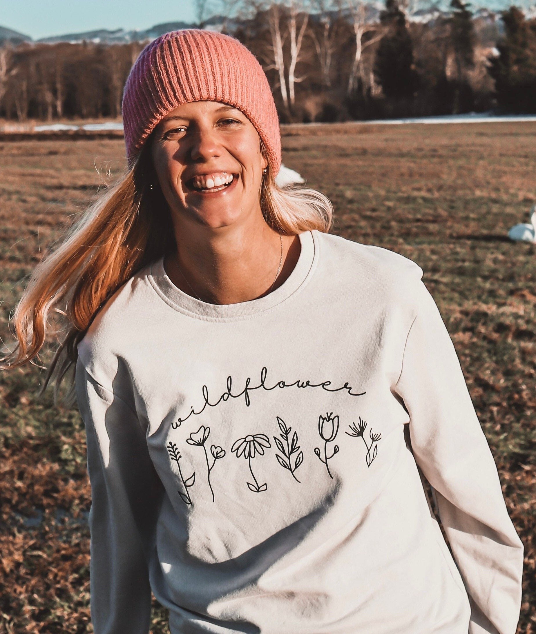 Oversize Sweatshirt Wildflower Oversize Sweatshirt Wildflower von Freibeet