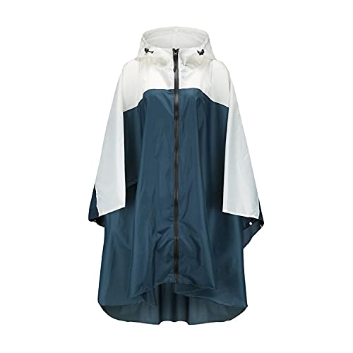 Freiesoldaten Damen Wasserdicht Regenponcho Stilvoll Wiederverwendbar Leicht Draussen Regenmäntel Regenjacke mit Haube von Freiesoldaten