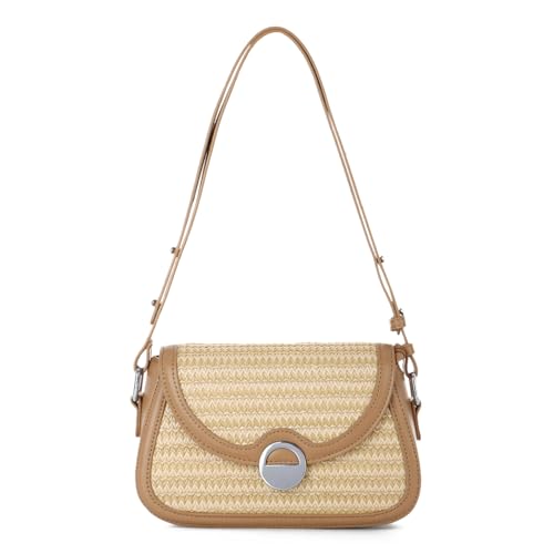 Freiesoldaten Sommer Strand Stroh Tasche für Frauen gewebt Umhängetasche Trendy Urlaub Handtaschen 2025 Freiesoldaten Sommer Strand Stroh Tasche für Frauen gewebt Umhängetasche Trendy Urlaub Handtaschen 2025 von Freiesoldaten