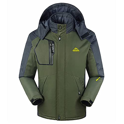 Freiesoldaten Wasserdichte Softshelljacke für Herren, für Outdoor, Camping, Wandern, leicht, mit Kapuze und mehreren Taschen von Freiesoldaten