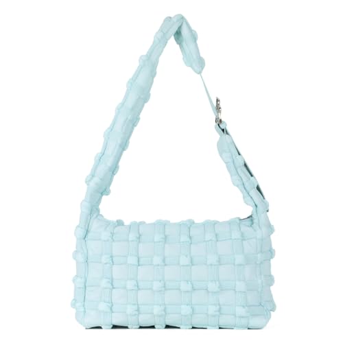 Freisoldaten Puffer Umhängetaschen für Frauen Gepolstert Blase Crossbody Geldbörse Leichtgewicht Weiche Tragetasche von Freiesoldaten