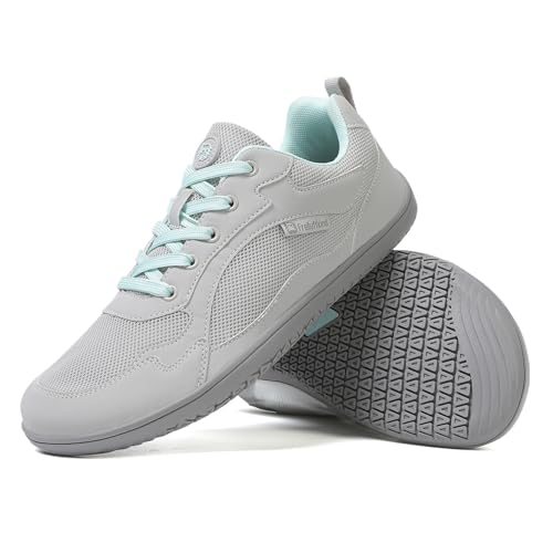 Freiluftkind Das Original Everest Barfußschuhe (Grau/Größe 44 EU) – Der perfekte Barfußschuh für Dein Abenteuer – Barfuß Sneaker Damen & Herren von Freiluftkind