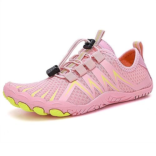 Freiluftkind Das Original Feel Pro 2.0 rutschfeste Barfußschuhe (Pink/Größe EU 39) – der perfekte Barfußschuh für Dein Abenteuer – Barfusslaufschuhe Barfuss Schuhe von Freiluftkind