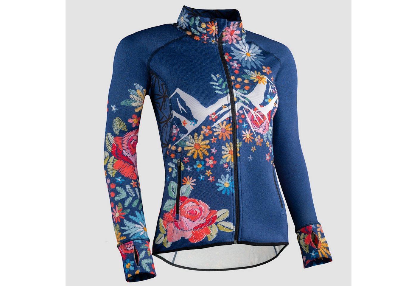 Freisein Project Funktionsshirt WonderfulDay Farbenfroher Allover Blütenprint, windabweisend Freisein Project Funktionsshirt WonderfulDay Farbenfroher Allover Blütenprint, windabweisend von Freisein Project