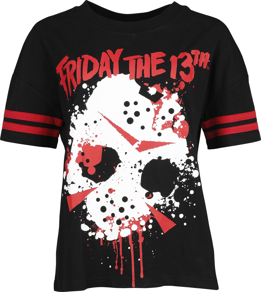 Freitag der 13. Jason Voorhees T-Shirt schwarz in L von Freitag der 13.