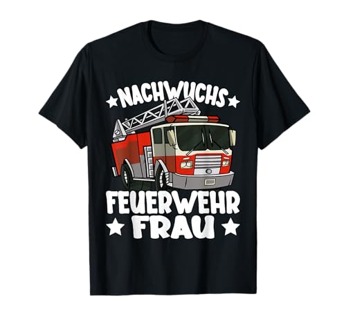 Kinder Mädchen Feuerwehr Nachwuchs Feuerwehrfrau lustiges T-Shirt Kinder Mädchen Feuerwehr Nachwuchs Feuerwehrfrau lustiges T-Shirt von Freiwillige Feuerwehr & Jugendfeuerwehr Geschenke