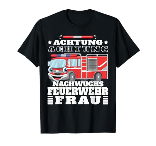 Kinder Mädchen Feuerwehr Nachwuchs Feuerwehrfrau lustiges T-Shirt Kinder Mädchen Feuerwehr Nachwuchs Feuerwehrfrau lustiges T-Shirt von Freiwillige Feuerwehr & Jugendfeuerwehr Geschenke