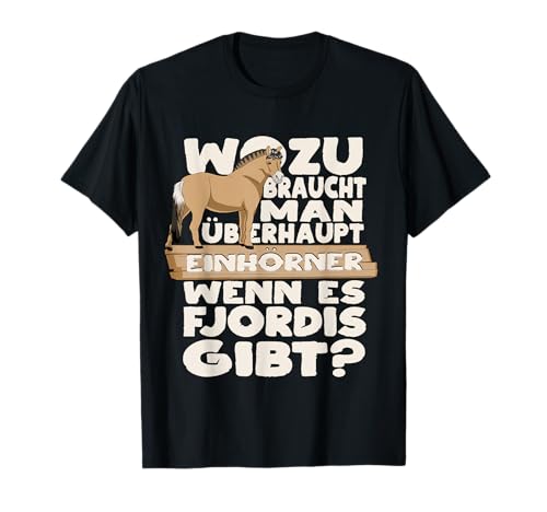 Süßes Pferde Shirt Mädels Schulkind Einhorn Fjordpferd Pony T-Shirt Süßes Pferde Shirt Mädels Schulkind Einhorn Fjordpferd Pony T-Shirt von Freizeitreiter Sprüche & lustige Reitsport T Shirt