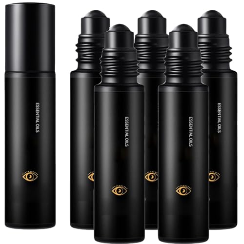 Augenreparaturstäbchen für Männer, Augenstick mit natürlichen Zutaten, unter Rolleressenzöl für Augenbeutel und dunkle Kreise, kühlende Stöcke hydratiert und abgewandt (5Pcs) von Frenaki