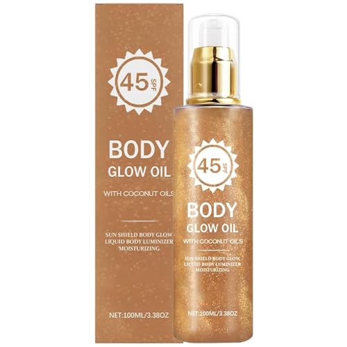 Leichter Sonnenschutzmittel, Nicht fettig Sonnenschutzmittel, SPF 45 UV-Schutzöl Nicht-fettige Körperfeuchtigkeitscreme für tägliche Reise Camping Sportsensitive Haut Männer Outdoor (1Pc) von Frenaki