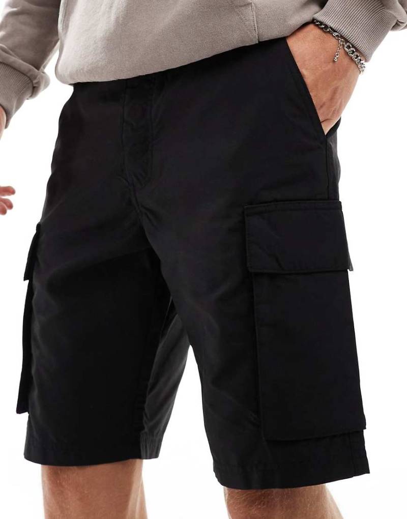 French Connection - Funktionale Cargo-Shorts in Schwarz von French Connection Mens
