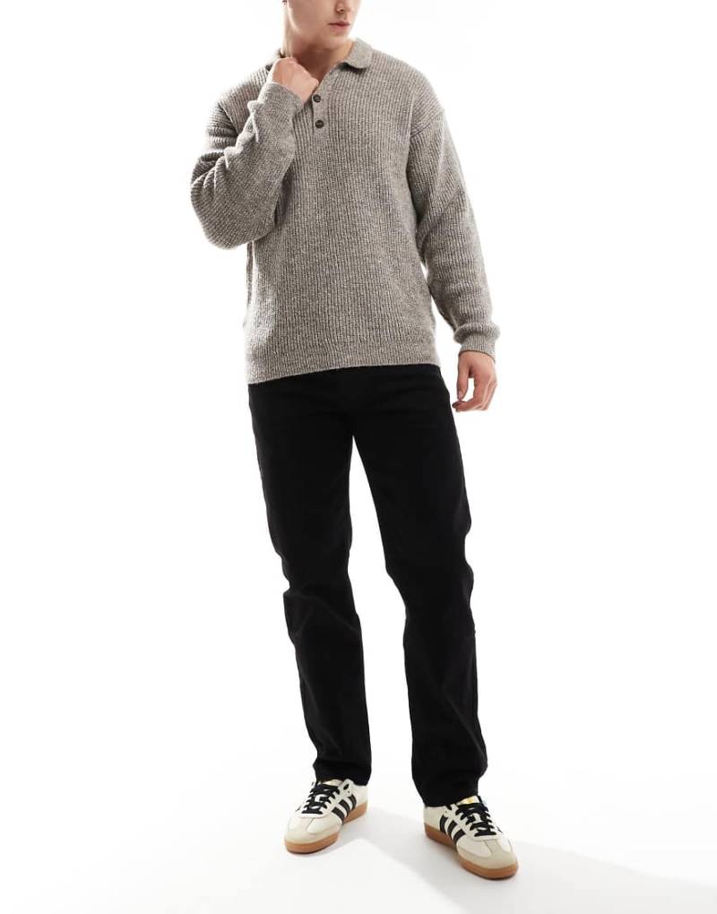 French Connection - Regulär geschnittene Jeans in Schwarz von French Connection Mens