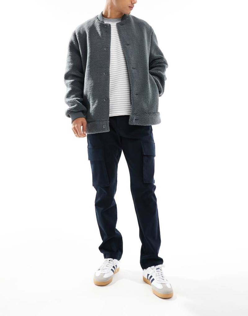 French Connection - Schlichte Cargohose in Marineblau von French Connection Mens