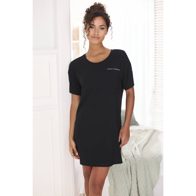 FRENCH CONNECTION Damen Nachthemd schwarz Gr.48/50 von French Connection
