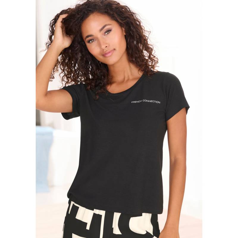 FRENCH CONNECTION Damen T-Shirt schwarz Gr.32/34 von French Connection