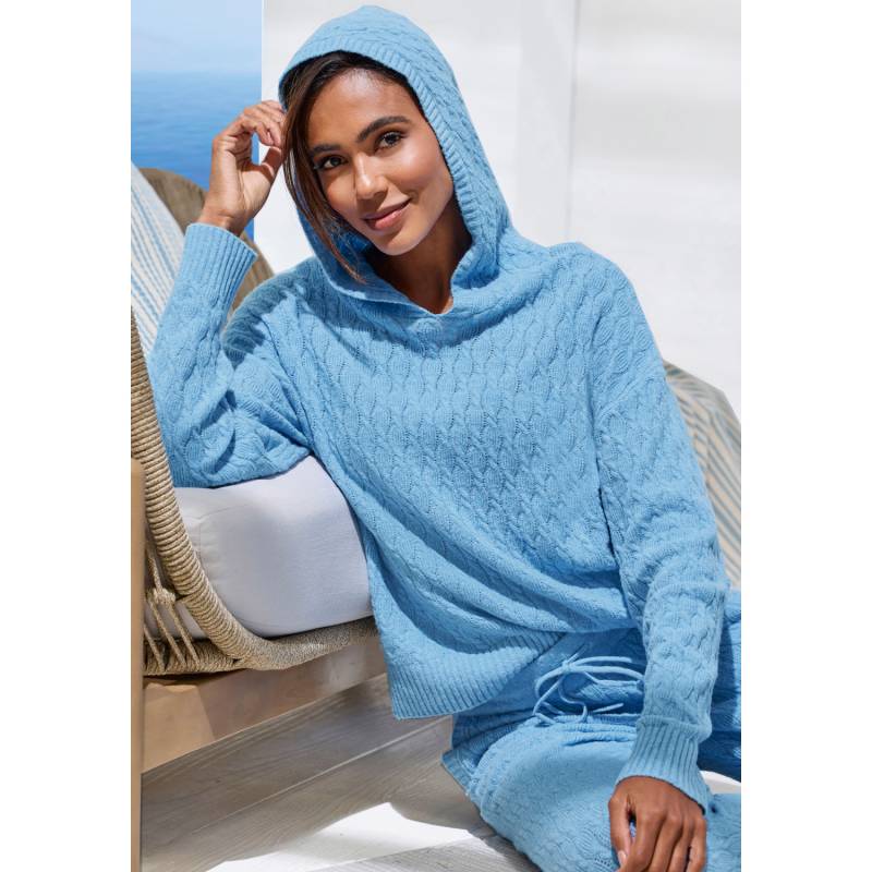 FRENCH CONNECTION Kapuzenpullover Damen blau Gr.36/38 von French Connection