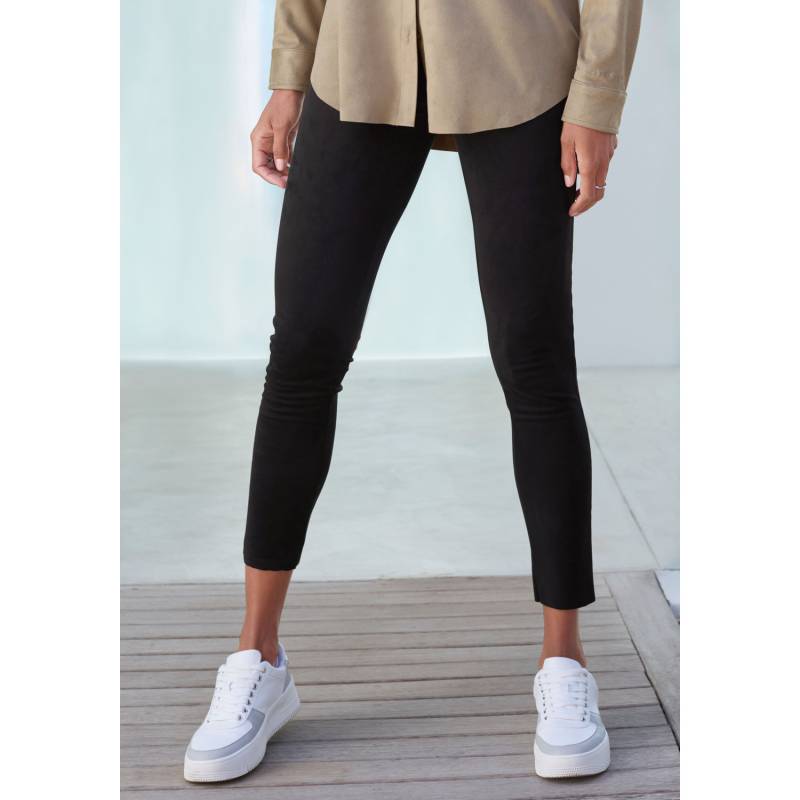 FRENCH CONNECTION Leggings Damen schwarz Gr.44/46 von French Connection