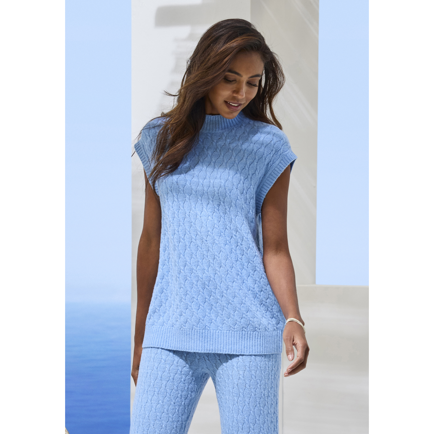 FRENCH CONNECTION Pullunder Damen blau Gr.36/38 von French Connection