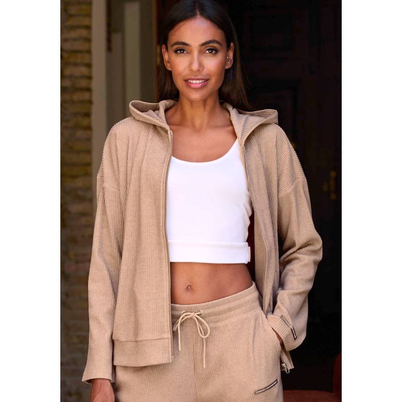 FRENCH CONNECTION Sweatjacke Damen sand Gr.40/42 von French Connection