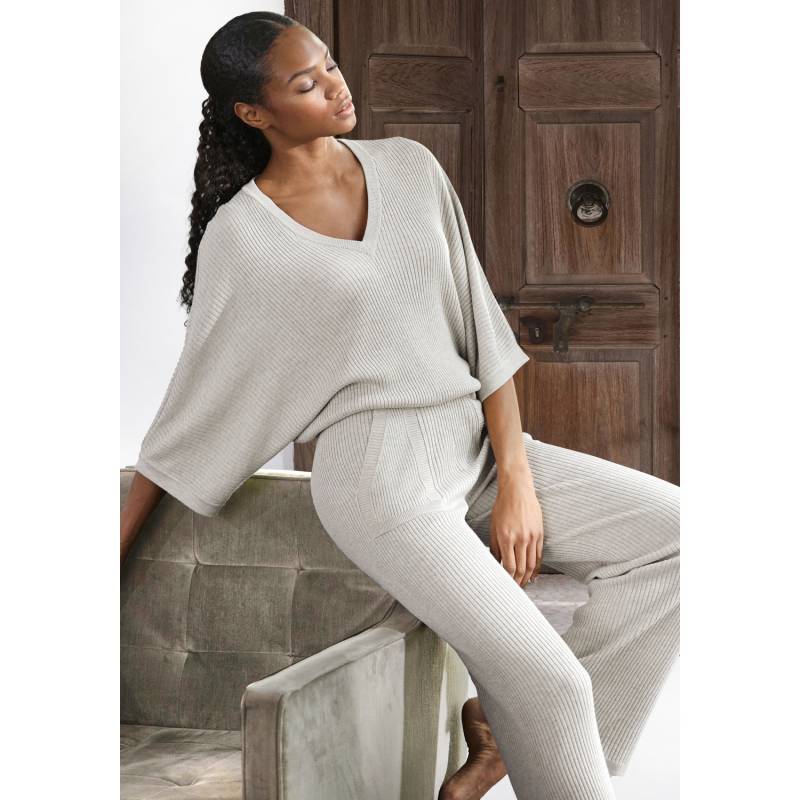 FRENCH CONNECTION T-Shirt Damen weiß meliert Gr.48/50 von French Connection