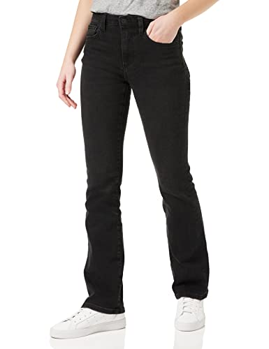 French Connection Damen Conscious Stretch Demi-Stiefel Jeans, Schwarz, 42 von French Connection