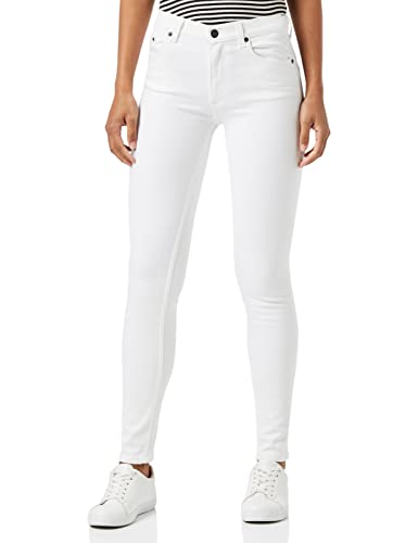 French Connection Damen Rebound Sustainable Denim 76,2 cm Skinny Jeans, Summer White, 36 von French Connection