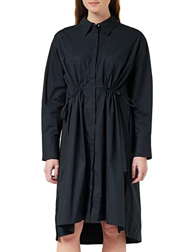 French Connection Damen Rhodes Hemdkleid aus Popeline Lässiges Kleid, Marineblau, Medium French Connection Damen Rhodes Hemdkleid aus Popeline Lässiges Kleid, Marineblau, Medium von French Connection