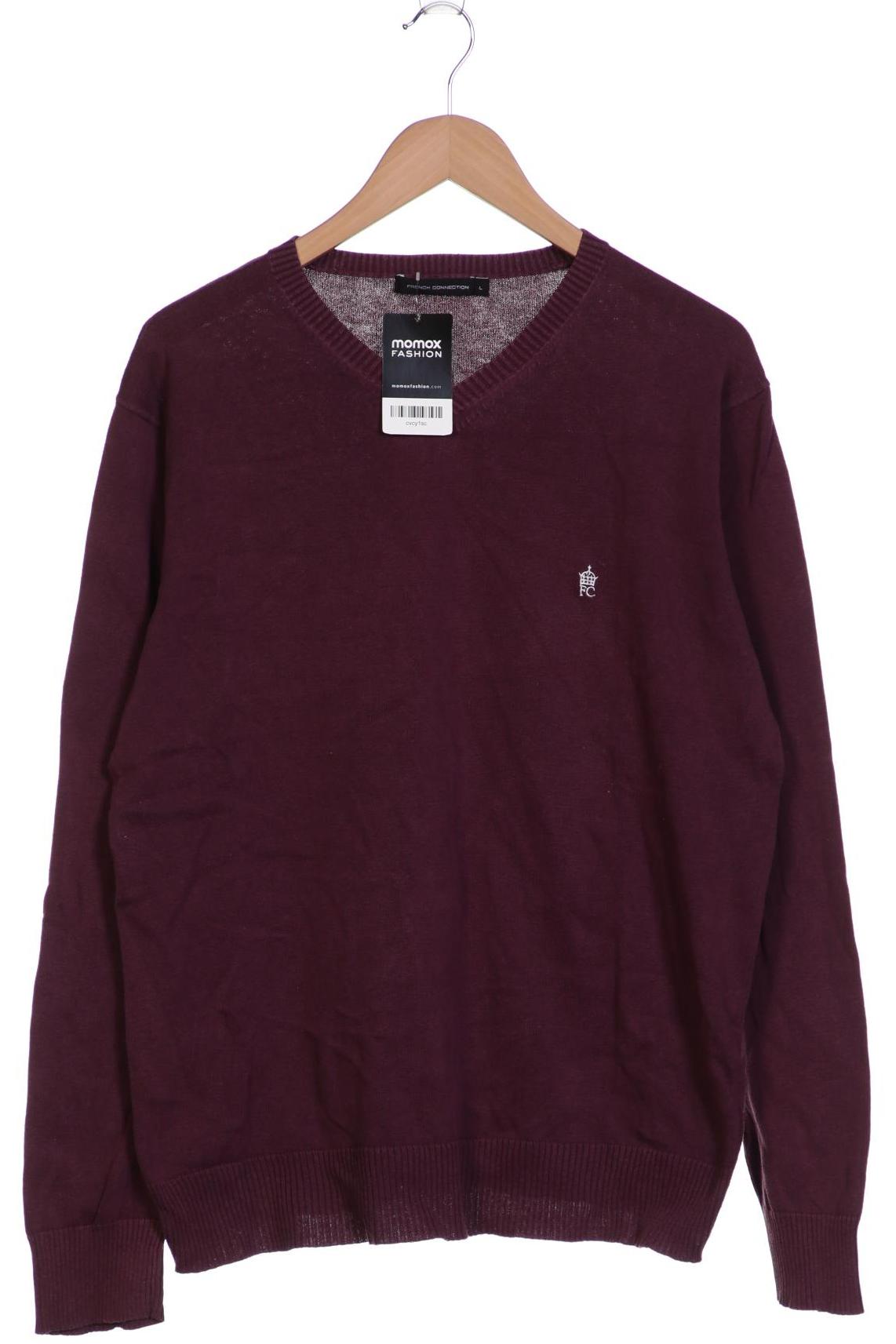 French Connection Herren Pullover, bordeaux von French Connection