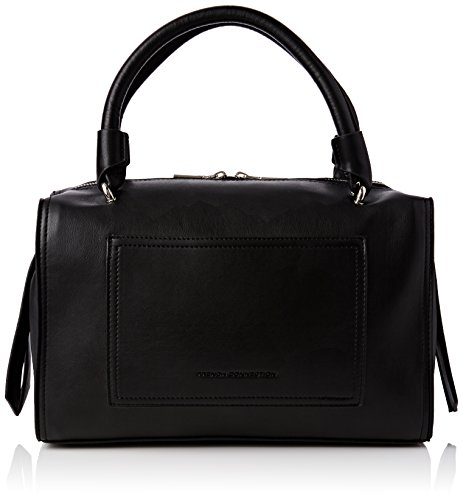 French Connection STABSTITCH BETTY BOARDED HOLDA SBGCK Damen Bowlingtaschen 32x19x15 cm (B x H x T), Schwarz (BLACK 1) von French Connection